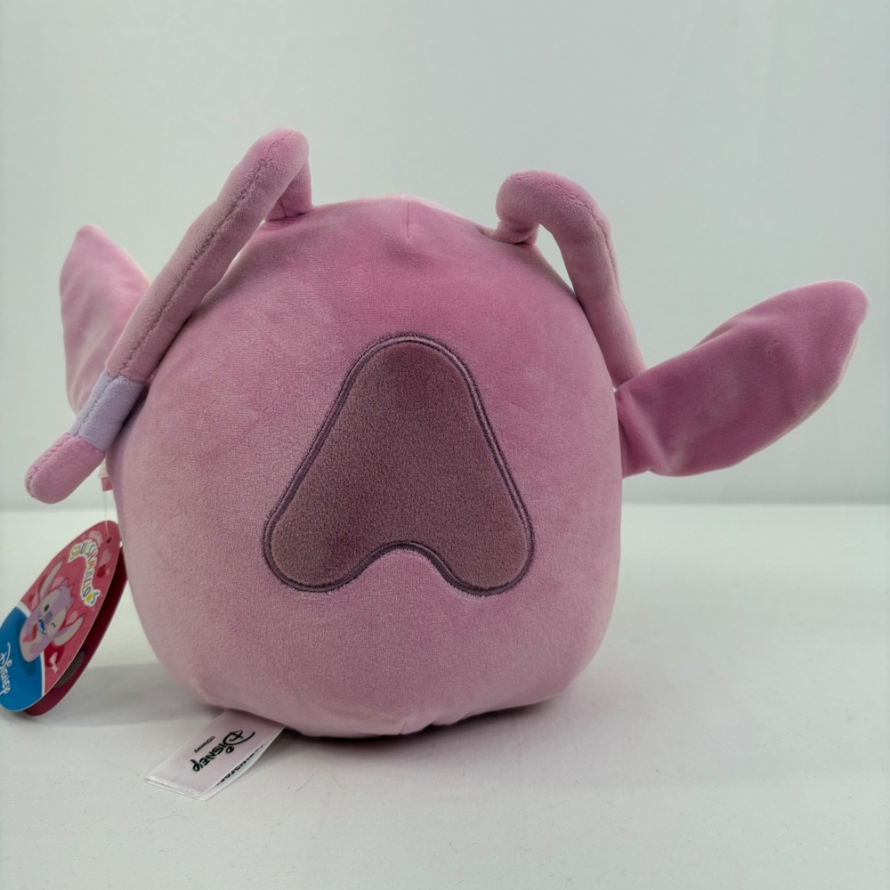 Disney Squishmallows Lilo & Stitch Angel Valentine Rose Pink Plush‎ 8 inch NWT - Picture 2 of 7